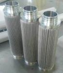 316L 1um sintered wire mesh filter for water filtration / SS sintered pleated