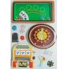 DIY Card Shaker Vintage Toy Stickers Layered 3D With Accessories 2.0 Mm Thick for sale