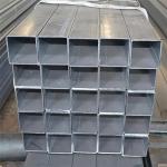 3mm Galvanized Rectangular Steel Pipe S235JR Welded Cold Rolled Square Tube