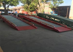 China Loading And Unloading Mobile Yard Ramp / Container Dock Ramp wholesale
