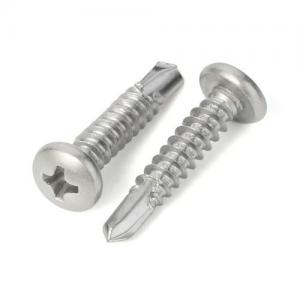 China Hex Washer Head Self-Drilling Metal roofing Screw Stainless Steel Truss Head Phillips Driver Self Drilling Screws wholesale