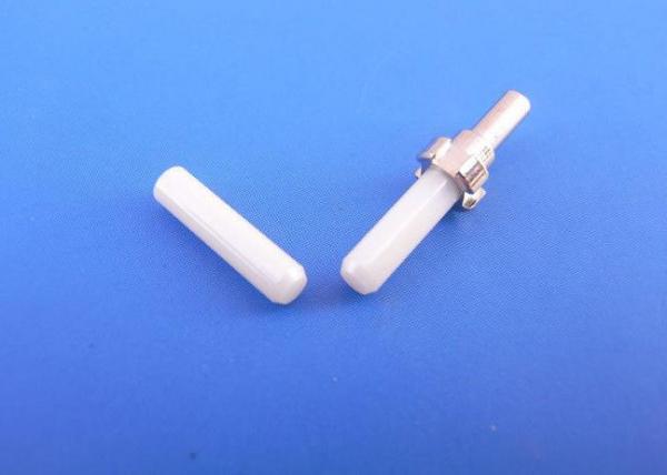 Quality Ceramic / Zirconia APC Optical Fiber Ferrule for SM SC Connector for sale