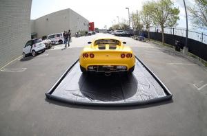 China Commercial Easy Set Up Air Seal Type Inflatable Car Wash Mat wholesale
