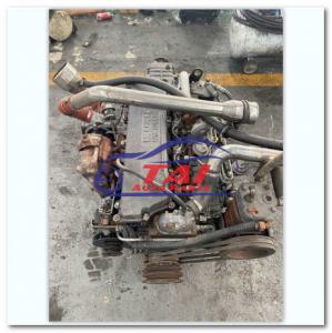 China 2nd NPR Isuzu Engine Spare Parts 4.8L 4HE1 4HE1T Assembly With Gearbox wholesale