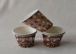 Food Grade 380ml Double Wall Coffee Paper Cups Multi - Color Printing