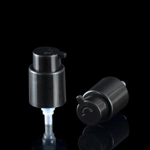 China Nozzel Dispenser 24/410 0.5CC Cosmetic Spray Pump Black Treatment Pump For Essence wholesale