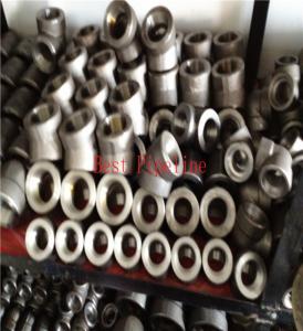 China A350 / SA350  Low Temperature Forged Steel Pipe Fittings , Carbon Steel Welded Pipe Fittings  wholesale