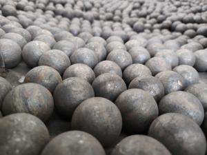 China Dimensions 12mm To 180mm Forged Steel Grinding Balls For Ball Mill wholesale