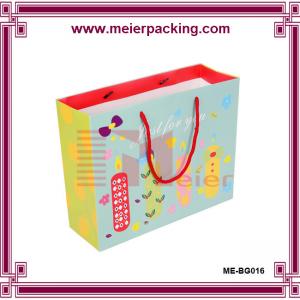 China Gift Industrial Use and Accept Custom Order printing paper small gift bag with matte finishing on sale