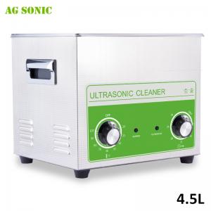 China 4L 180W Laboratory Ultrasonic Cleaner , Acid - Proof Mini Ultrasonic Cleaner  on sale
