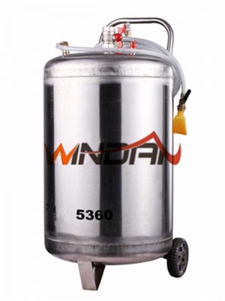 Quality Stainless Steel Tank Mobile Spray Foam Washing Machine with 60L Tank for sale