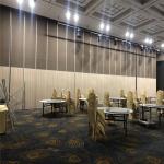 Melamine Finish Mobile Acoustic Partition Wall Floor To Ceiling