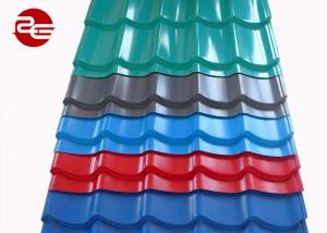 China 0.12*1250mm Pre Painted Roofing Sheets DX51D Grade Industrial Roofing Sheets wholesale