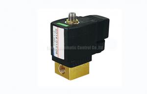 China 1.5mm G1/4&quot; Three Way Miniature Solenoid Operated Directional Control Valve For Nitrogen wholesale