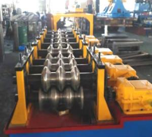 China CE 476mm Guardrail Roll Forming Machine For 4mm Thickness Sheet wholesale