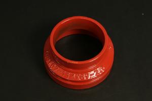 China XGQT07-114x89-2.5 Concentric Pipe Fitting Groove Concentric Reducer Fitting wholesale