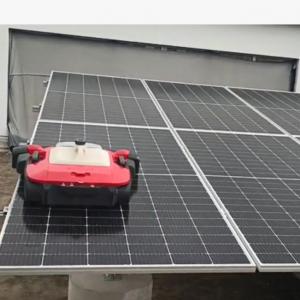 China 28 Kgs Solar Panel Cleaning Robot With Automatic Control 5H Cleaning Time wholesale