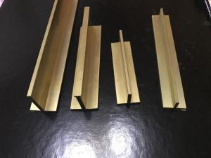 Brass Tee Bar Small Tee Profiles In Specific LengthsCopper T Slot Framing