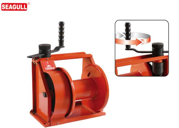 Quality Small Portable Hand Lifting Mechanical Winch Rated Load 250kg for sale