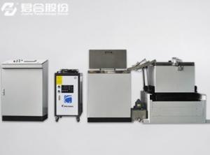 China Blue Color Large Loading Zinc Flake Coating Equipment PLC Control on sale