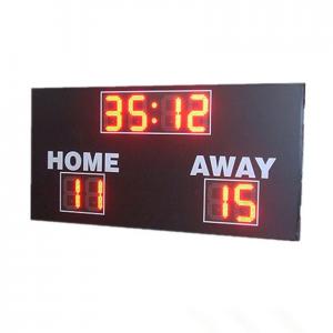 China Red Digit Color LED Football Scoreboard , High School Football Scoreboards on sale