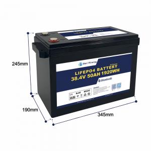 China Bely 50AH 36V LiFePO4 Battery For Home Solar Energy Storage System Boats Submarine wholesale
