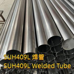 China SUS 409L SUH409L ERW Stainless Steel Tube Welded Annealed And Pickling 60*2mm wholesale