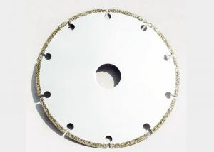 China 8 Inch Silver Color  For Cutting Graphite Electroplated Diamond Saw Blade Disc wholesale