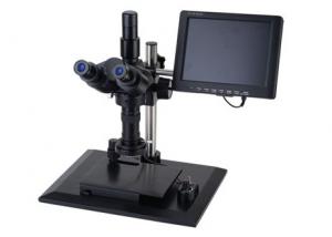 China WF10X/18mm 1X Zoom Stereo Microscope Industrial Video Microscope White on sale