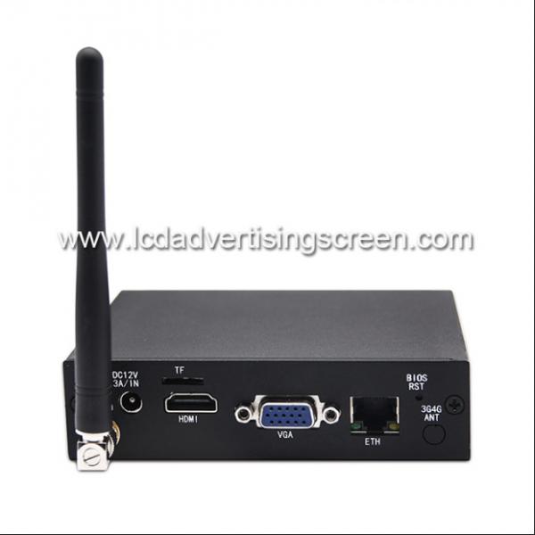 Quality Portable Android Media Player Digital Signage Box Full HD 1080P 4G for sale