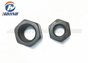 China DIN 555 Black Oxide Finished Heavy Hex Head Nuts Grade 8.8 Grade 12.8 wholesale