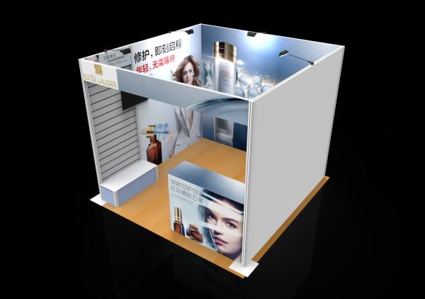Aluminum Standard Exhibition System Trade Show Display Booth
