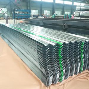China BV Certified Corrugated PVDF Steel Roofing Sheets 600mm 1.2mm on sale