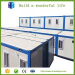 Steel frame modular homes prefab camp house flatpack office container