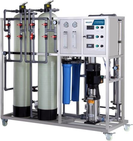 Quality Fiberglass Over Current UV Sterilizer Reverse Osmosis Water Treatment System Cosmetic Factory for sale