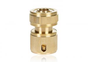 China 3/4 Rubber Brass Quick Connector For Inner Diameter 20mm Garden Hose wholesale