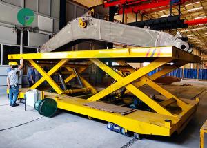 China Material Handling Equipment Electric Transfer Carts with Scissors Lifting for Shipbuilding Refittings wholesale