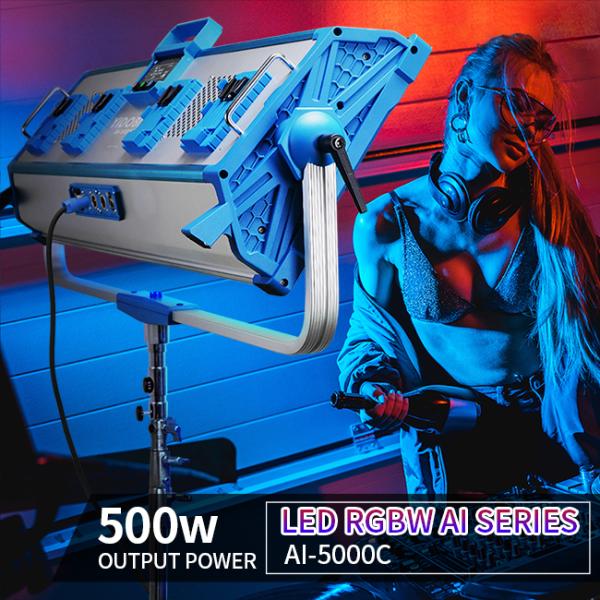 500Watt RGB LED Studio Lights For Video 2800k 9990k Led Soft Light Panel Bluetooth Control