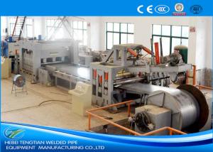 China PLC Control Cut To Length Machine , Steel Coil Cutting Machine With Adjustable Speed wholesale