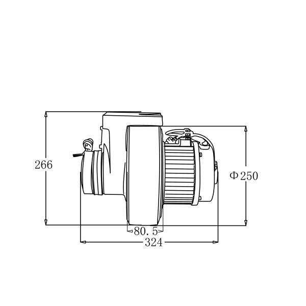 1.5kw AC Drive Wheel Unit With Programmer And Brake Disc For Cleaning Machine