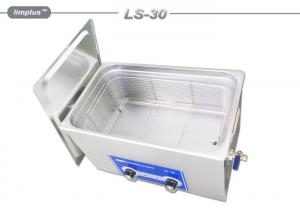 China 30L Ultrasonic Bath Cleaner , Fuel Injector Cleaning Machine With Sweep Function on sale