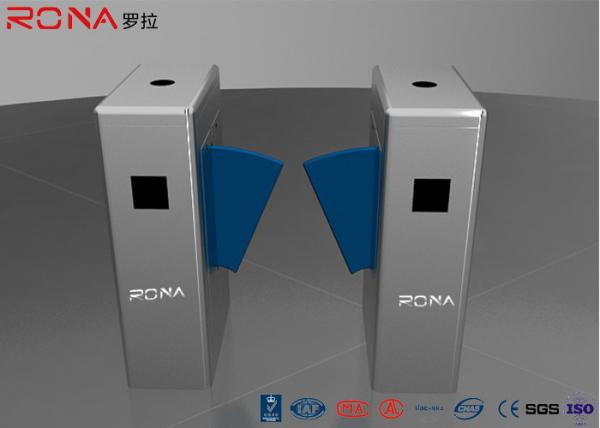Quality Rona Flap Security Barrier Gate Coin Collector Automatic Queue Access Control Turnstile for sale