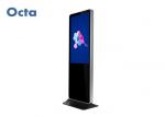 Touch Screen Floor Standing Kiosk For Large Scale Shopping Malls Wifi 3G 4G