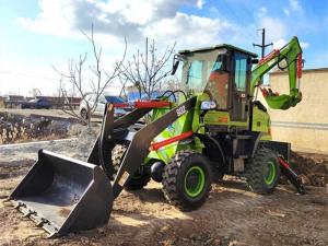 China Qingdao Elite machinery 5ton small backhoe loader for Russia on sale