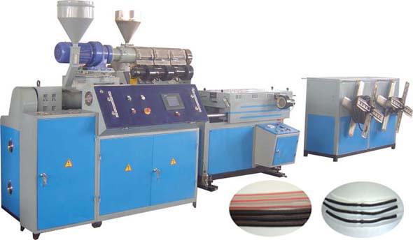 Quality Extrusion Plastic Corrugated Pipe Production Line , PECorrugated Plastic Pipe Making Machine for sale