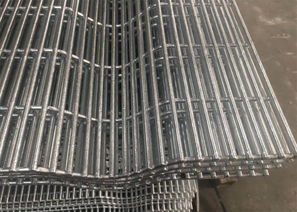 V bend 358 Wire Fence Panels Galvanized Anti Climb Metal 358 Security Wire Mesh Fence