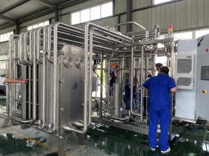China Beverage Pasteurization Sterilizer Equipment SUS 316 5-10T/H Capacity wholesale