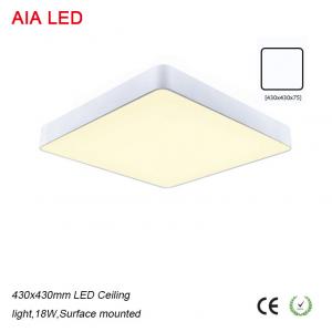 China Size 430x430mm 18W indoor LED Ceiling light for home living room used wholesale