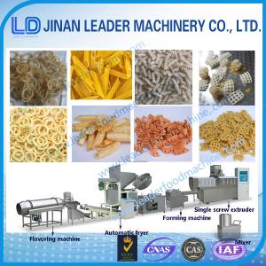 China Industrial screw shell chips 3D pellet snack food extruder machine wholesale