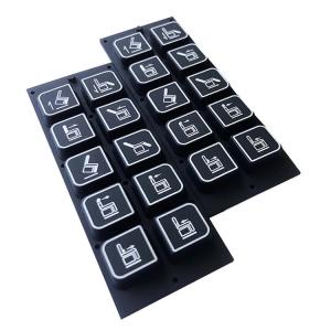 China Patient Transfer Chair Lift Silicone Panel Keyboard Old Man/Woman Pump Chair Gas Lift Rubber Panel Keypad wholesale